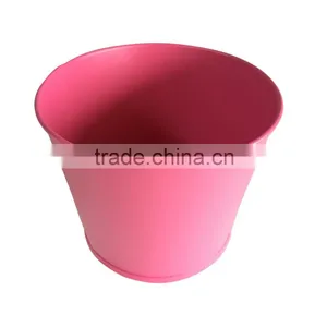 CMYK Garden Flower Metal Bucket/Pot Without Handle thumbnail-1