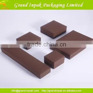 2016 Custom Logo Cheap Printed Small Paper Cardboard Jewelry Box/Ring Box/Necklace Box thumbnail-1