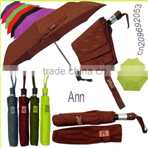 3 Folding Auto Promotion Umbrella thumbnail-1