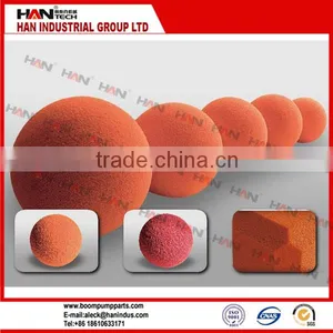 5.5" DN125/ 6" DN150Medium Soft Concrete Pump Cleaning Ball /Sponge Ball thumbnail-6