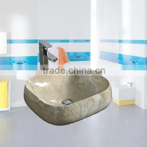 Customed Handmade Bathroom Design White Italian Sinks thumbnail-2
