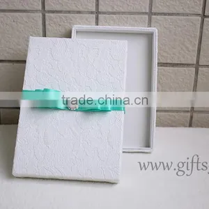 Elegant Wedding Invitations Silk Boxes Wholesale thumbnail-3