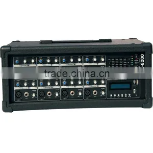 High Quality Wooden Cabinet 8 Channels Audio Mixer thumbnail-1