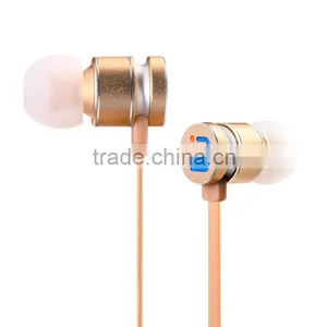 2016 Promotional Gift EPM200 Metal Earphone Mobile Phone OEM Logo Design Metal Microphone Earphone thumbnail-2
