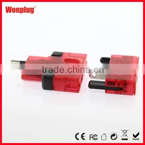 Hot Selling Worldwide Moblie Phone Used Travel Adapter for Warsaw With Schuko Plug thumbnail-5