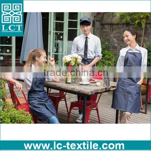 2016 Popular Waiter Waitress Uniform Denim Apron thumbnail-2