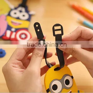 Customized PVC Luggage Tag, Hot Sale PVC Luggage Tag, Promotional Luggage Tags thumbnail-3