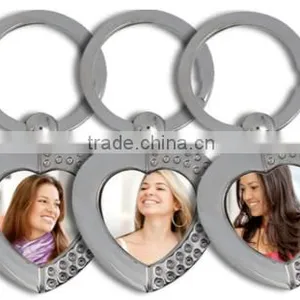 Wholesale DIY Personalized Sublimation Blank Metal Key Rings thumbnail-1