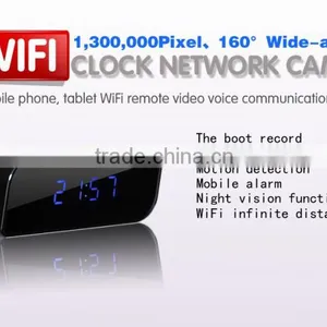 Safty Security Alarm Clock Wireless Covert Security Cameras thumbnail-1
