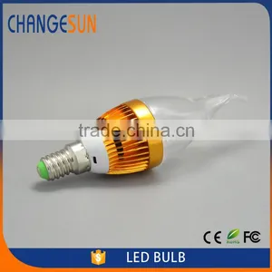 Factory Directly Provide 3W High Lumen Led Candle Light Bulb thumbnail-1