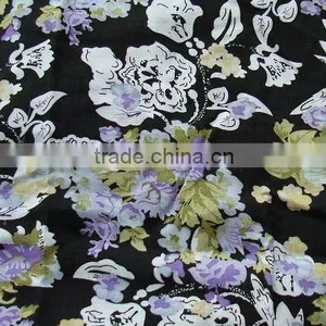 2015 New Flower Printed Spun Rayon Fabric thumbnail-2