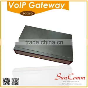 SC-08-O 8 Port FXO/ FXS Voip Gateway RJ-11 With Primary and Secondary SIP Account thumbnail-2