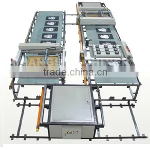 Flat Table Automatic T-shirt Screen Printing Machine Line thumbnail-1