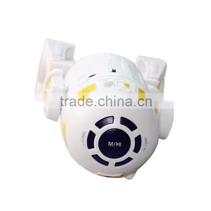 Cute Robot Cartoon Led Light Mini Bluetooth Speaker With fm Radio Made in China thumbnail-4