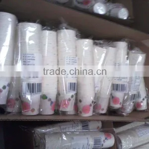 Flexo Printing Custom Logo Printed Disposable Cheap Paper Cups thumbnail-6