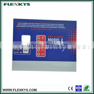 Plastic PET Graphic Overlay for Gas Alarm thumbnail-1
