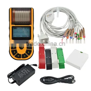 Brand New Digital 1 Channel Handheld Electrocardiograph ECG Machine EKG Machine With CE and ISO thumbnail-6