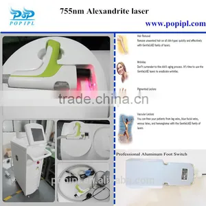 Alexandrite Laser Machine Hair Removal Permanent , Painless Alexandrite Lasers thumbnail-3