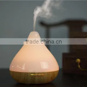Aromatherapy Diffuser Machine Electric Room Aroma Diffuser Wooden Grain Style thumbnail-1