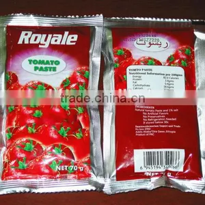 Special Sharp 70g Sachet Tomato Paste,bag in Box for Tomato Paste Tomato Ketchup thumbnail-2