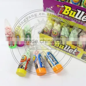 Hard Sweet Press Tablet Candy Filled In Bullet Toys thumbnail-2