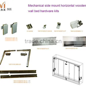 Horizontal Wooden Murphy Wall Bed Mechanism Hardware Kits thumbnail-1