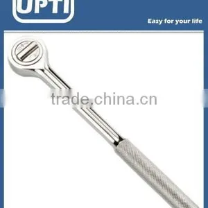 1/2" Dr. Round Head Ratchet Handle With Knurling Handle thumbnail-1
