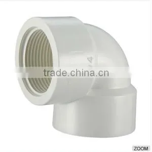 Pvc Pipes and Fittings Pvc 90 Degree Elbow Pvc Threaded Fitting thumbnail-1