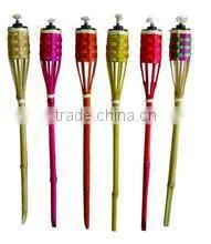 FD - 1510164color Garden Bamboo Torch/bamboo Tiki Torch/garden Torch thumbnail-2