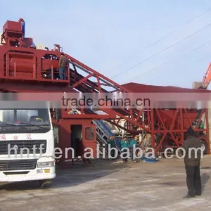 Mobile Concrete Mixing Station / Yhzs25 Concrete Batching Plant thumbnail-1