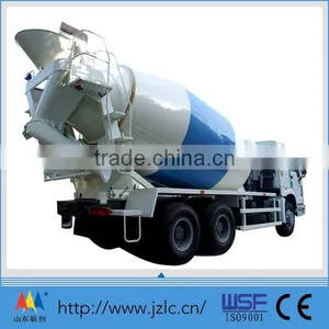 New HOWO Concrete Mixer Truck For Concrete Batching Plant thumbnail-1