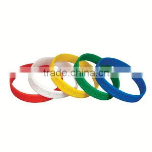 Wholesale Custom Logo Print Silicone o Ring Bracelet thumbnail-1