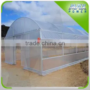 Aluminum Lean-To Greenhouse With Film Covering thumbnail-1