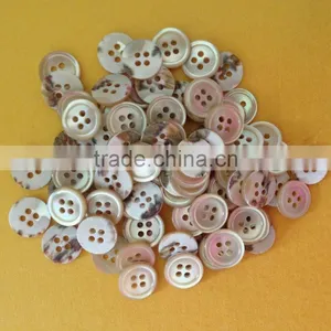 Trocas Shell Buttons Round With Two Holes thumbnail-1