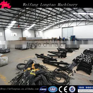 3 Tons Telescopic Crane for Log Trailer With Crane Powered by 3 Point Hitch Tractors thumbnail-6