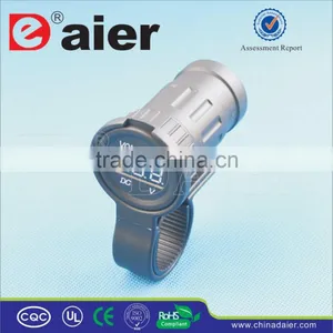 Voltmeter Tester Car Motorcycle Digital Voltmeter Socket With LED 12V thumbnail-1