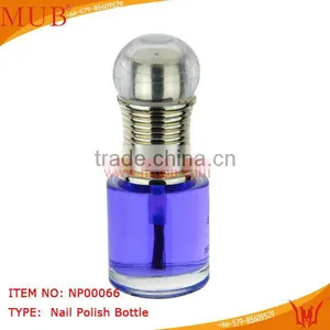 Square Glass Nail Polish Bottle 12ml thumbnail-1
