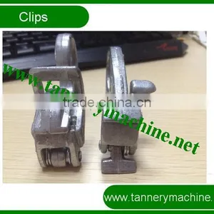 Sheep Goat Leather Toggling Machine Cast Aluminium Clips thumbnail-1