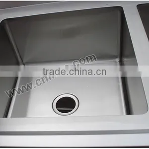 Kitchen Sink With Double Drain Board/Kitchen Stainless Steel Sink Work Table/Custom Made Kitchen Sinks thumbnail-4