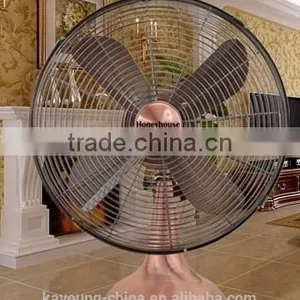 16 Inch(40CM) Electric Retro Metal Table Fan/16inch Metal Fan Brushed Nickel Finish thumbnail-1