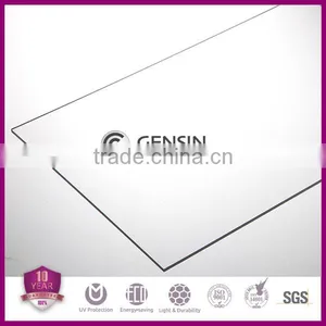 Polycarbonate Solid Sheet 1mm Thickness 1220mm*2440mm UV Resistance Coating Clear 100% Virgin PC Resin Strong Impact thumbnail-1