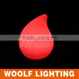 Plastic Rechargeable 16 Colors RGB Waterproof LED Peach Light thumbnail-3