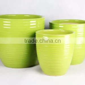 Light Weight Small Ceramic Flower Pots for Small Plant thumbnail-5