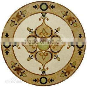 Marble Waterjet Mosaic Pattern DL-WMP-02,luxary Indoor Decorative Stone thumbnail-1