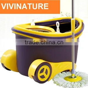 360 Spin Mop to Easy Portable With Wheels thumbnail-5