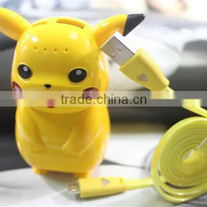 2016 Hot Sale Cute Protable 10000mAh Pokeball Pokemon Pikachu Power Bank Creative 10000mah Power Bank thumbnail-1