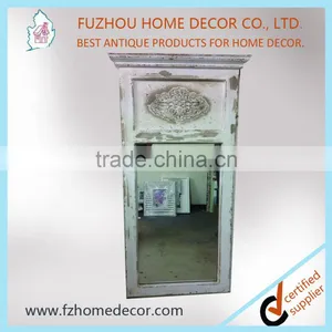 2016 New Style Antique Wooden Mirror Frame With Resin Decor thumbnail-1