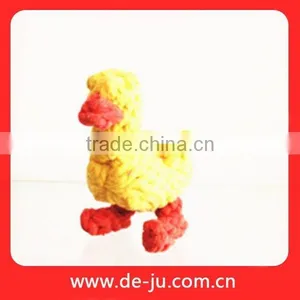 Colorful Cotton Rope Dog Cat Duck Pet Toy thumbnail-1