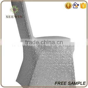Shining Spandex Sequin Chair Cover for Bauquet/wedding thumbnail-4