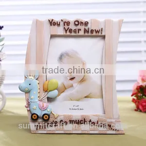 Lovely Giraffe Kangaroos Resin Baby Boy Girl Photo Picture Frame thumbnail-4